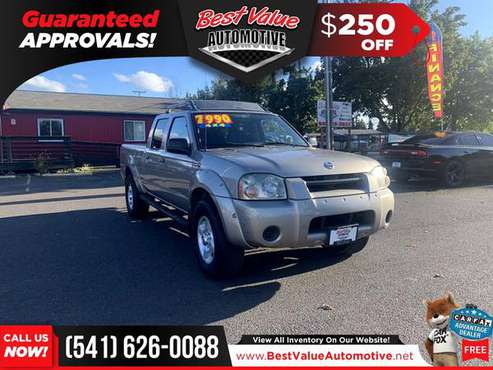2002 Nissan Frontier SVE SC LB FOR ONLY $153/mo! - cars & trucks -... for sale in Eugene, OR
