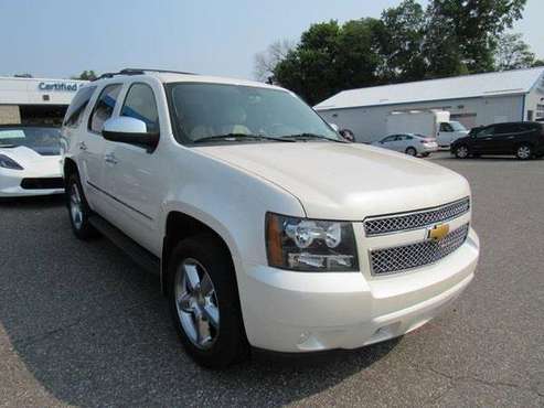 2013 Chevrolet Tahoe SUV LTZ - White for sale in Terryville, CT