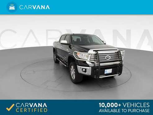 2017 Toyota Tundra CrewMax Limited Pickup 4D 5 1/2 ft pickup Black - for sale in Chicago, IL