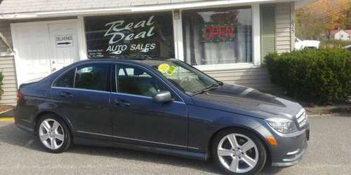 2011 MERCEDES C300 AWD! ONE OWNER! HEATED LEATHER! MOONROOF! RUNS NEW! for sale in Auburn, ME