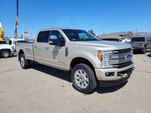F-350 Platinum Edition Diesel 4x4 LIKE New Long Box for sale in ID