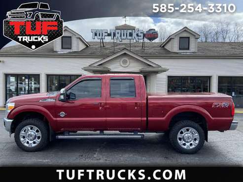 2013 Ford F-350 SD Lariat Crew Cab 4WD - - by dealer for sale in Rush, NY