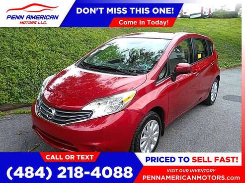 2014 Nissan Versa Note SVHatchback PRICED TO SELL! for sale in Allentown, PA