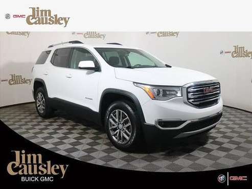 2019 GMC Acadia SUV SLE-2 - GMC White - - by dealer for sale in Clinton Township, MI