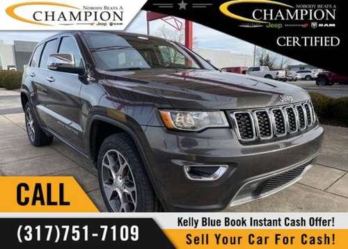 2019 Jeep Grand Cherokee 4WD 4D Sport Utility/SUV Limited - cars & for sale in Indianapolis, IN