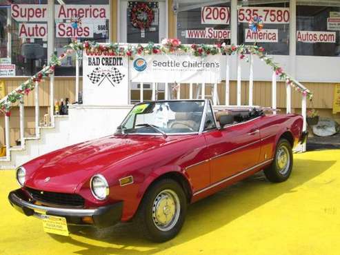 1978 Fiat 124 Spider, Convertible!!, Trades R Welcome, Call or Text 20 for sale in Seattle, WA
