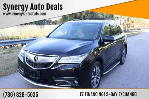 2016 Acura MDX SH AWD w/Tech 4dr SUV w/Technology Package 999 for sale in Davie, FL