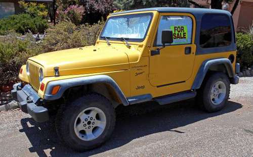 2000 Jeep Wrangler Sport for sale in Sedona, AZ