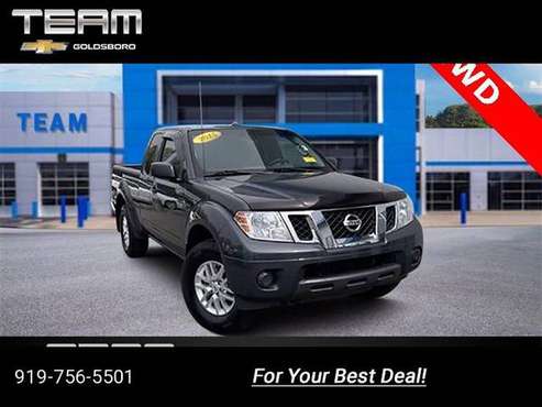 2015 Nissan Frontier SV pickup Black - - by dealer for sale in Goldsboro, NC