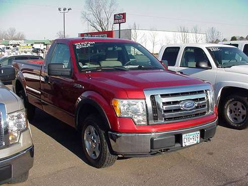 #1305 2009 ford f150 4x4 xlt 8 foot box - cars & trucks - by dealer... for sale in Pine City, MN