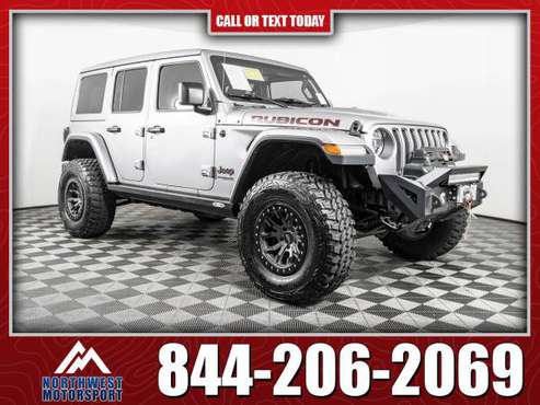 Lifted 2019 Jeep Wrangler Unlimited Rubicon 4x4 for sale in Spokane Valley, MT