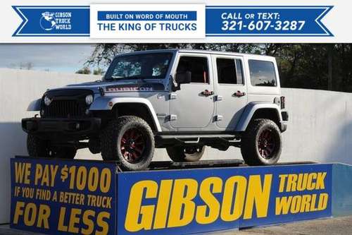 *2017* *Jeep* *Wrangler Unlimited* *Unlimited Rubicon* - cars &... for sale in Sanford, FL