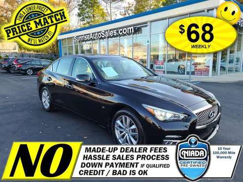 2014 Infiniti Q50 4dr Sdn PREMIUMAWD OWN IT FOR ONLY $45 Per Week! -... for sale in Elmont, NY