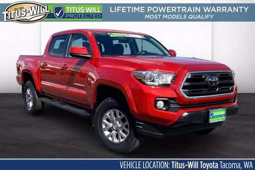 2018 Toyota Tacoma 4x4 4WD Truck SR5 Crew Cab - - by for sale in Tacoma, WA