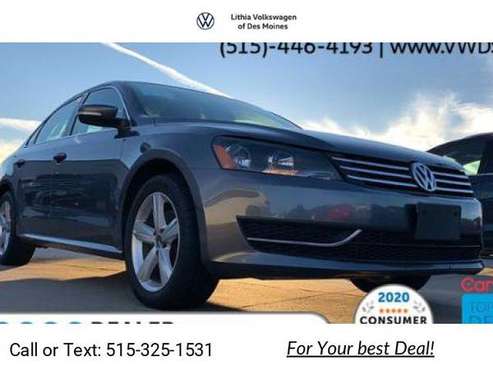 2014 VW Volkswagen Passat SE hatchback Gray - cars & trucks - by... for sale in Johnston, IA