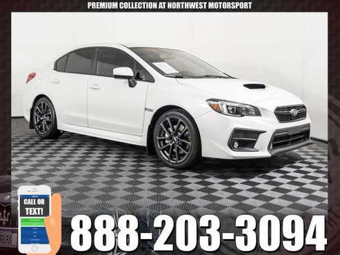 *PREMIUM* 2019 *Subaru WRX* Limited AWD - cars & trucks - by dealer... for sale in PUYALLUP, WA
