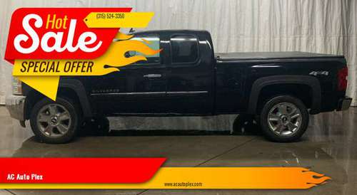 2013 CHEVROLET SILVERADO 5.3L LT EXTENDED CAB 4X4 - cars & trucks -... for sale in Ontario, NY