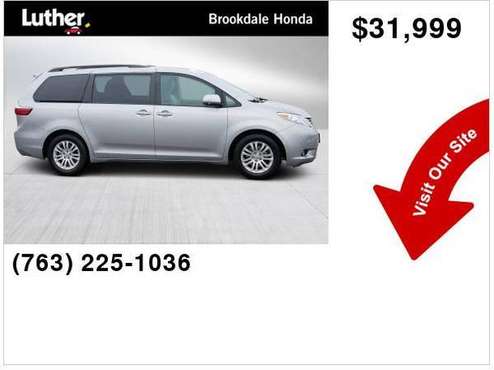 2017 Toyota Sienna XLE - - by dealer - vehicle for sale in brooklyn center, MN