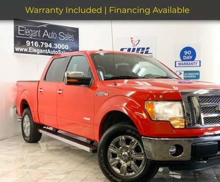 2012 Ford F-150 Lariat 4x4 4dr SuperCrew Styleside 5.5 ft. SB - cars... for sale in Rancho Cordova, CA