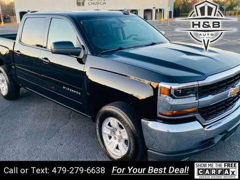 2018 Chevy Chevrolet Silverado 1500 LT 4x4 4dr Crew Cab 5.8 ft. SB -... for sale in Fayetteville, AR