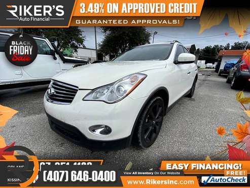 $139/mo - 2011 Infiniti EX35 Journey - 100 Approved! - cars & trucks... for sale in Kissimmee, FL