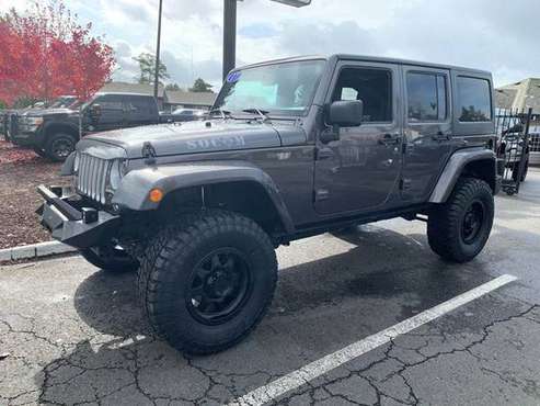 2017 Jeep Wrangler Unlimited Sahara 4x4 for sale in Albany, OR