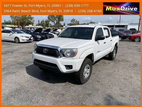 2015 Toyota Tacoma Double Cab PreRunner Pickup 4D 5 ft - cars & for sale in Fort Myers, FL