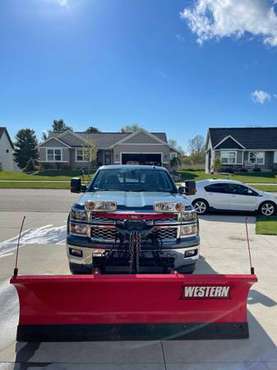 2014 Chevy Silverado AND western plow for sale in Hudsonville, MI