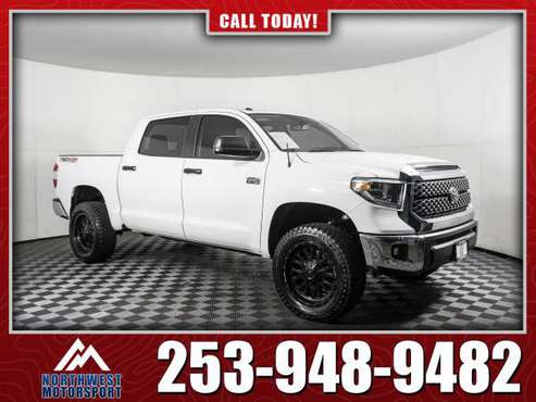 Lifted 2018 Toyota Tundra TRD Off Road 4x4 - - by for sale in PUYALLUP, WA