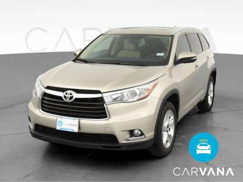 2014 Toyota Highlander Limited Sport Utility 4D suv Beige - FINANCE... for sale in Arlington, District Of Columbia