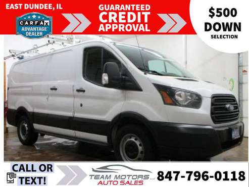 2015 Ford Transit Cargo VAN Low Roof Guaranteed Approved for sale in East Dundee, WI
