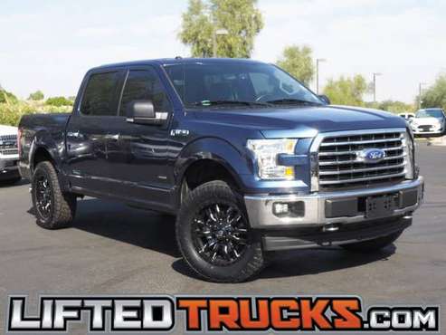 2017 Ford f-150 f150 f 150 XLT 4WD SUPERCREW 5.5FT 4x4 - Lifted... for sale in Glendale, AZ