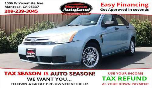 2008 FORD FOCUS - - by dealer - vehicle automotive sale for sale in Manteca, CA