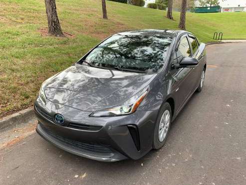 2019 Toyota Prius L Eco 1.8L Gray 30K Miles - cars & trucks - by... for sale in TAMPA, FL