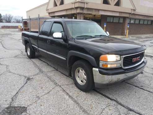 2002 GMC Sierra 1500 extended cab 4 X4 - cars & trucks - by owner -... for sale in Cleveland, OH