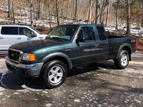 2005 Green Ford Ranger XCab FX4, V6 4 0L, A T , 4WD, 101, 700 mi for sale in Dover, PA