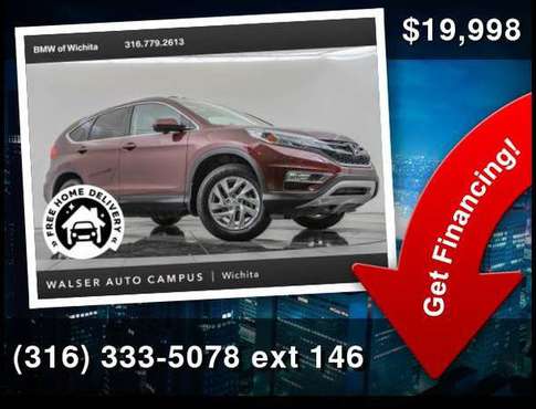 2015 Honda CR-V EX-L - cars & trucks - by dealer - vehicle... for sale in Wichita, OK