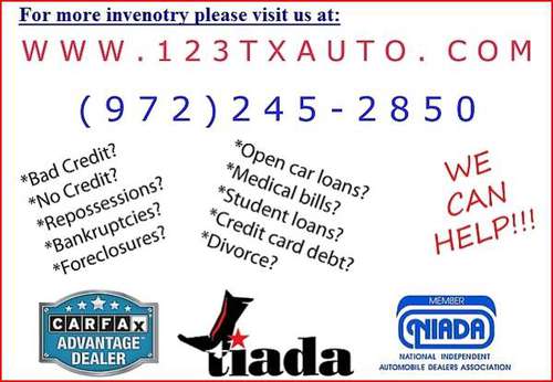 Bad Credit? Ok!! In House Financing!! We have a large inventory!! -... for sale in Dallas, TX
