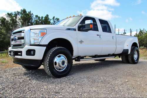 2016 FORD F350 PLATINUM 4X4 -1 OWNER- NEW TOYOS -NAV ROOF- IMMACULATE! for sale in Leander, IN
