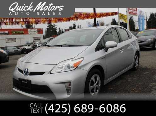 2013 Toyota Prius Two Hatchback 4D - cars & trucks - by dealer -... for sale in Everett, WA