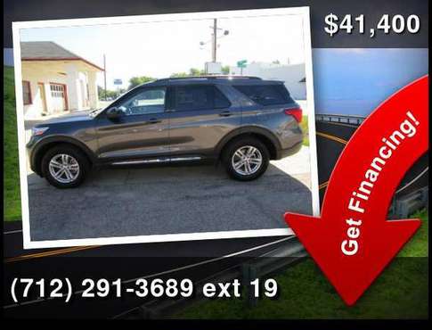 2020 Ford Explorer XLT IN HOUSE FINANCING! - cars & trucks - by... for sale in Danbury, IA