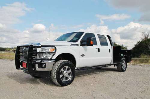 2016 FORD F-350 XLT FX4 POWERSTOKE*LEVLED*CM UTILITY BED*NEW 35"... for sale in Liberty Hill, IL