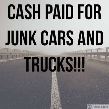 💰🤑💰CASH FOR JUNK CARS, TRUCKS AND VANS - cars & trucks - by owner -... for sale in Toms River, NJ