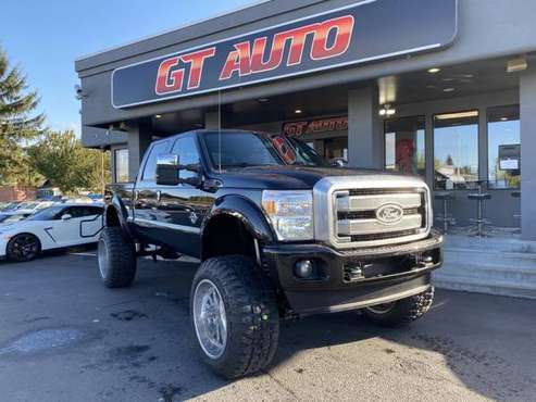 2015 Ford Super Duty F-350 SRW Platinum Pickup 4D 6 3/4 ft Luxury -... for sale in PUYALLUP, WA