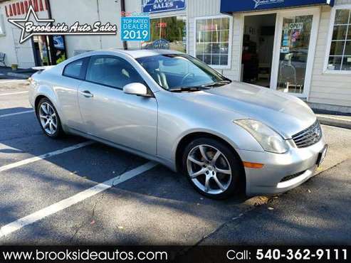 2004 Infiniti G35 Coupe 2dr Cpe Auto w/Leather - cars & trucks - by... for sale in Roanoke, VA