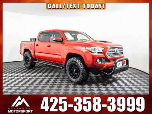 *4WD* 2017 *Toyota Tacoma* TRD Sport 4x4 - cars & trucks - by dealer... for sale in Lynnwood, WA
