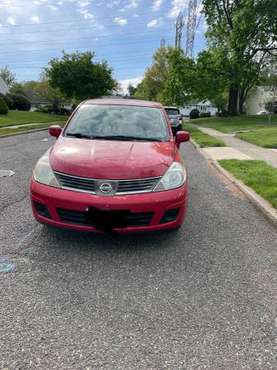 Red Nissan Versa 2007 for sale in Clifton, NJ