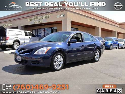 2012 Nissan Altima 2 5 S 234/mo with Service Records - cars & for sale in Palm Desert , CA