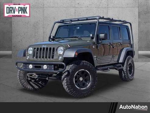 2015 Jeep Wrangler Unlimited Sport 4x4 4WD Four Wheel SKU: FL766600 for sale in North Richland Hills, TX