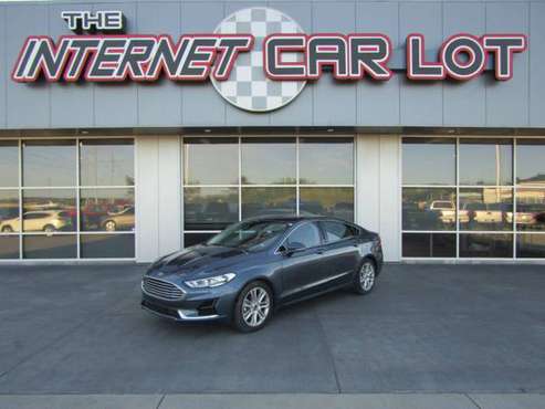 2019 *Ford* *Fusion* *SEL FWD* Blue Metallic - cars & trucks - by... for sale in Omaha, NE